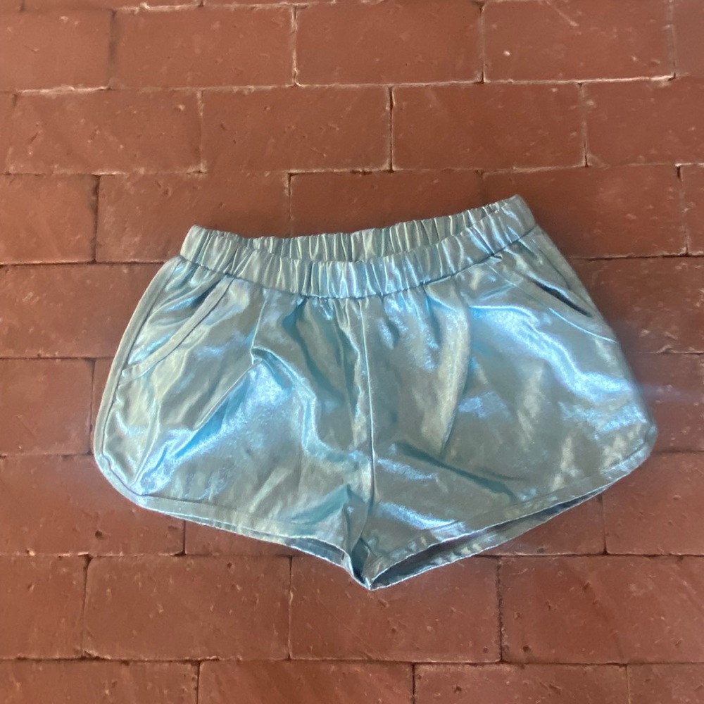 Dolls kill metallic shorts